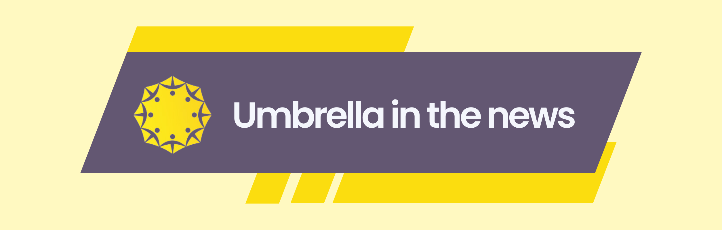 Umbrella-branded image with title of the article