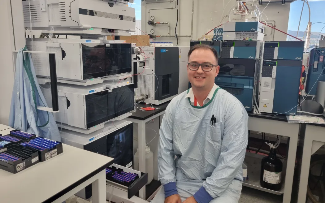 CHL's service manager for Specialist Labs, Dylan Davies
