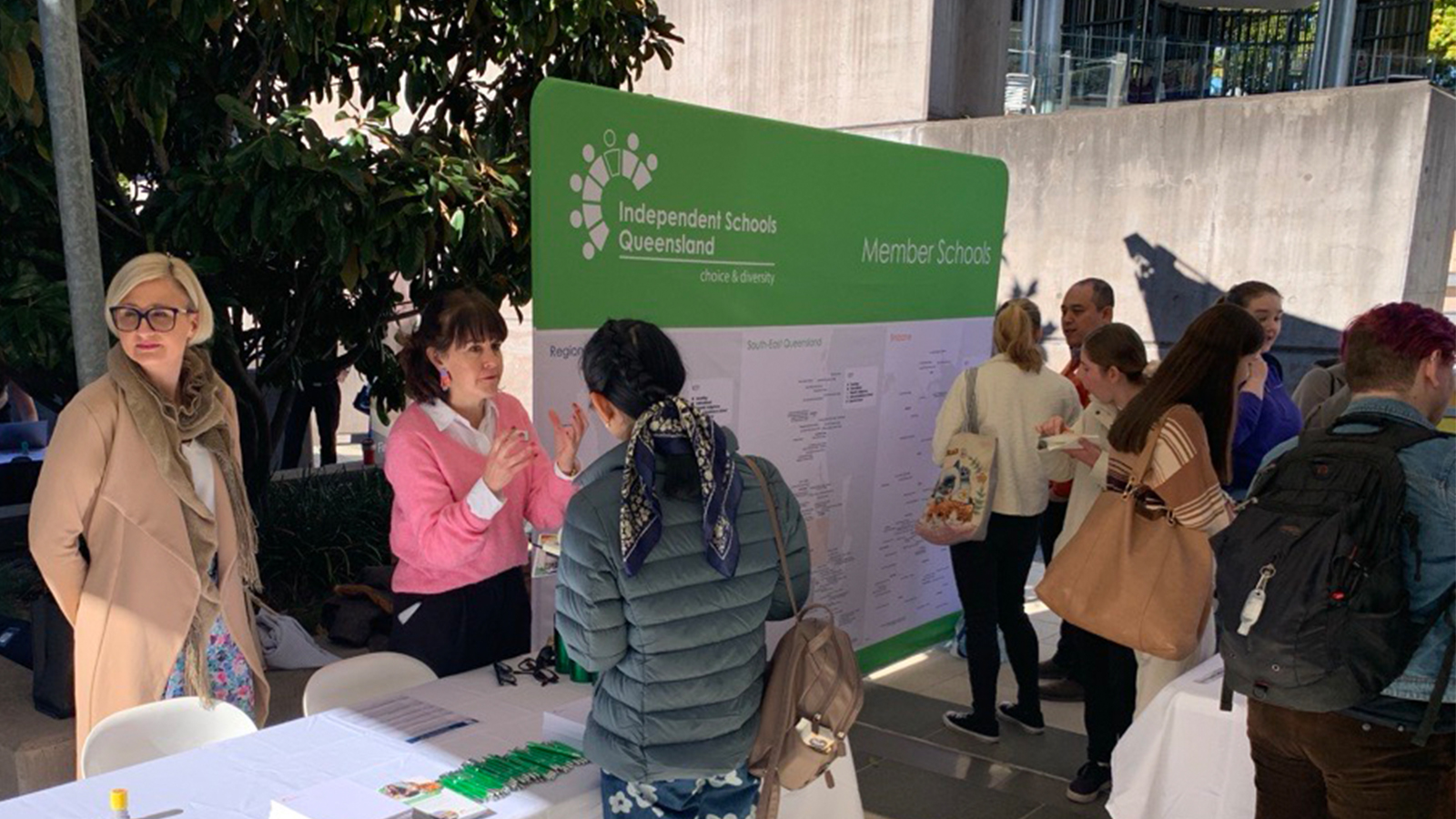 ISQ Schools Recruitment Expo Booth Booking