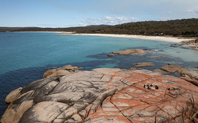 Bay of Fires, Eastern Tasmania © Tourism Australia