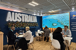 Specialists at the International Luxury Travel Market in Cannes