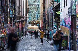 Howe Place, Melbourne Laneways, VIC © Visit Victoria