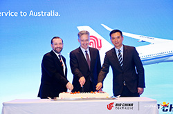 Air China and Tourism Australia, Beijing, China © Tourism Australia