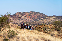 Larapinta Trail in the Northern Territory
