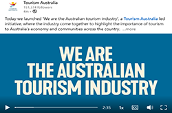 We are the Australian tourism industry © Tourism Australia