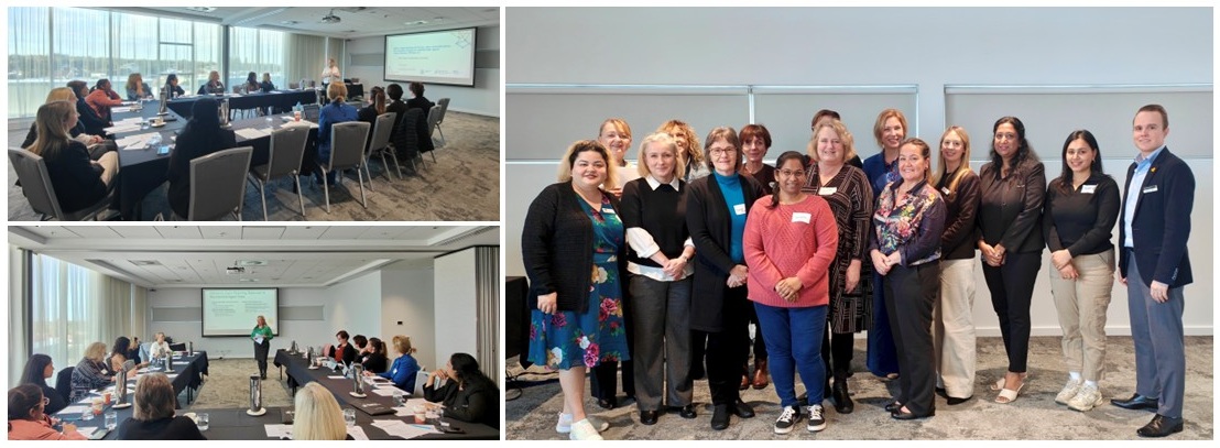 Photo of aged care providers and stakeholders at induction day for phase two of the national Partnership Agreement: Optimising Primary Care Coordination for People Living in Residential Aged Care Homes project.