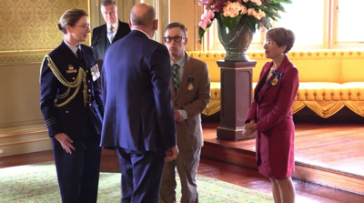 Michael Sullivan receives the Order of Australia