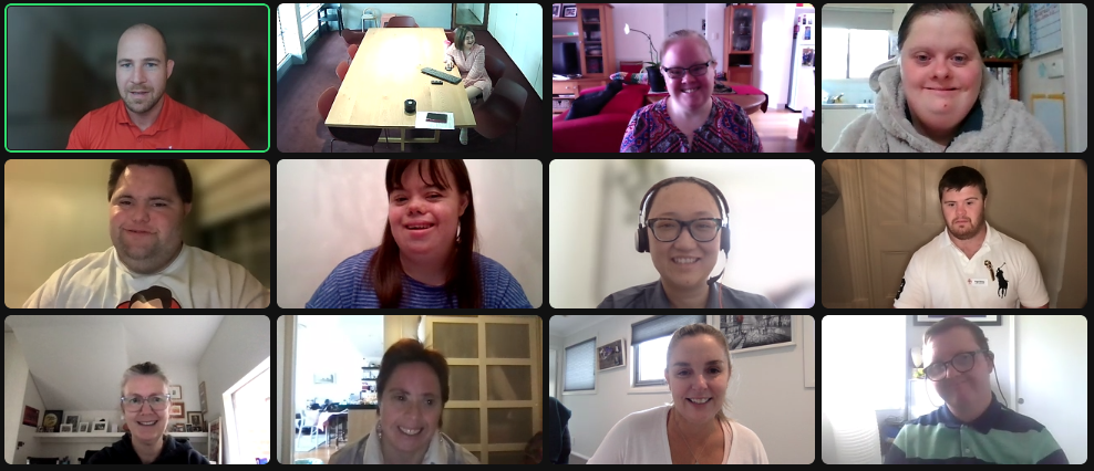 DSA and NDSS advocates meet online