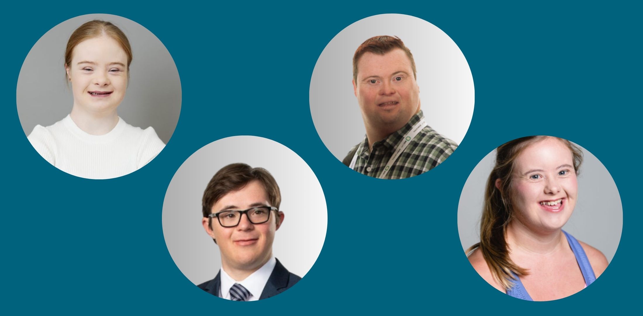 This is a photo of our newest members of the Down Syndrome Advisory Network