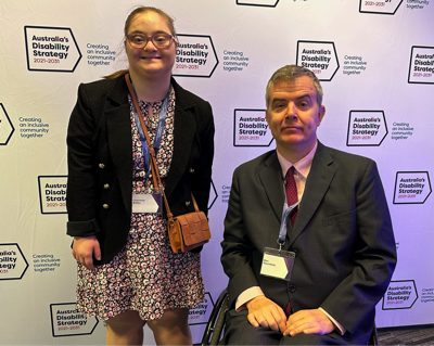 Ambassador Charlotte Bailey with Dr Ben Gauntlett