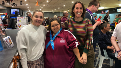 DSA staff at the Special Olympics