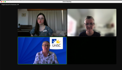 Health Ambassadors present to the University of the Sunshine Coast