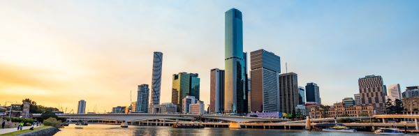 Brisbane city skyline