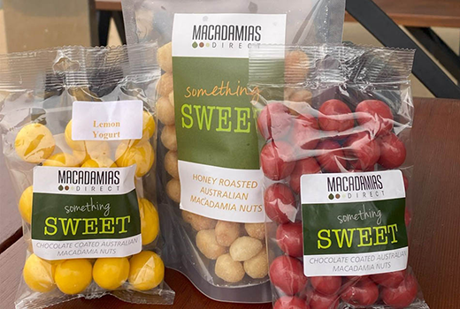 Macadamias Direct assortment of macadamias