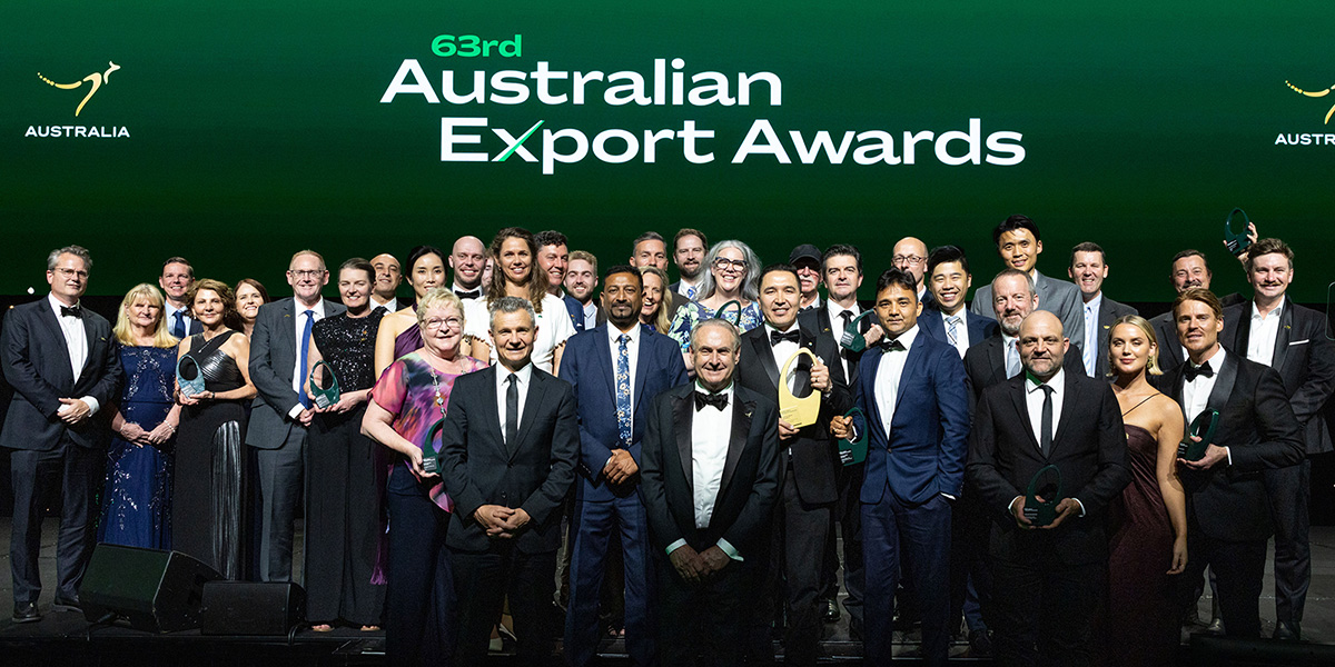 63rd Australian Export Award winners
