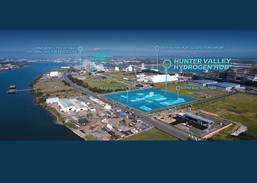 Orica’s Hunter Valley Hydrogen Hub is the second recipient of ARENA’s Hydrogen Headstart Program.
