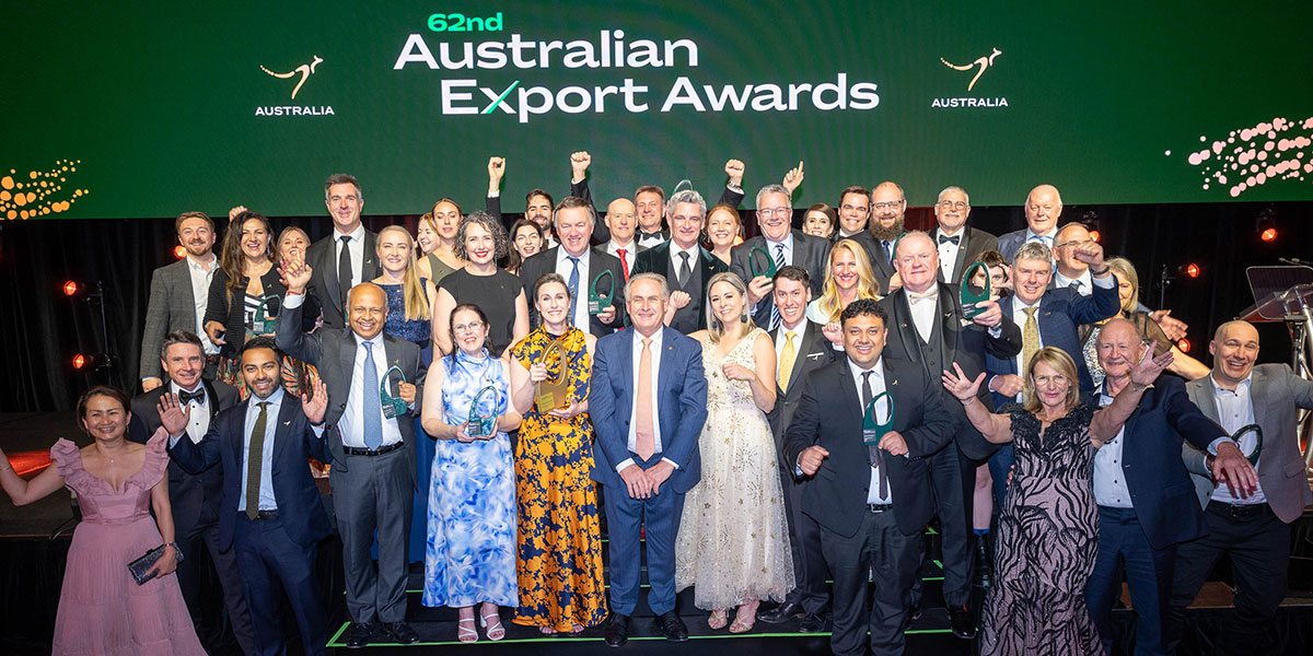 62nd Australian Export Awards winners