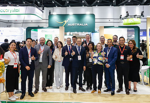 Australian delegation at Vitafoods Asia 2026