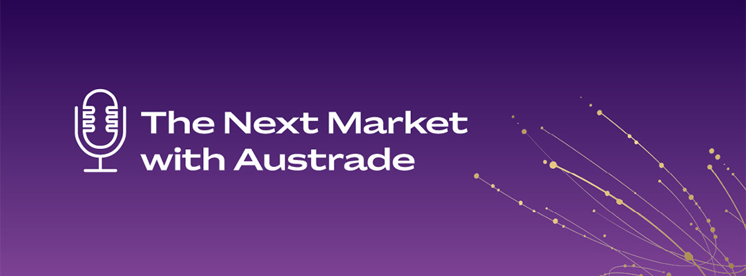 The Next Market with Austrade podcast logo