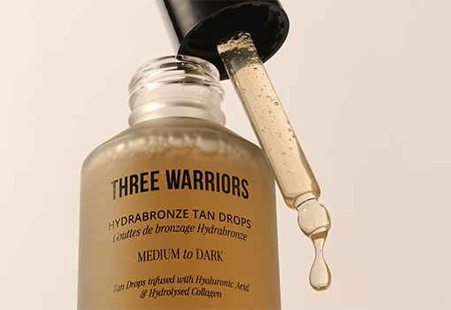 Three Warriors hydrabronze tan drops