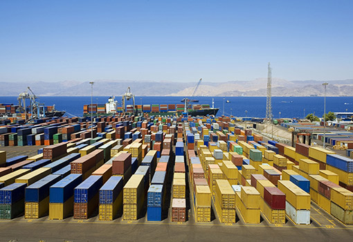 Cargo on a ship