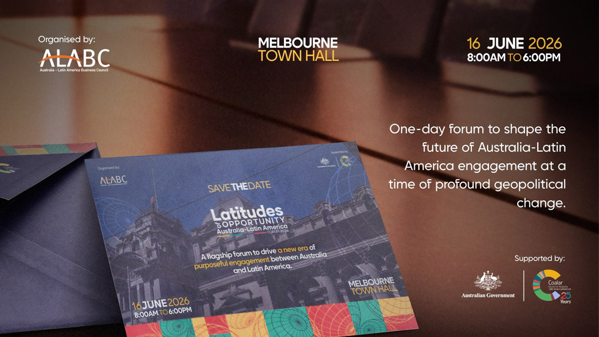 Latitudes of Oportunity 2026 Melbourne Invitation