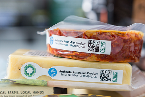 Dairy and meat products in sealed package