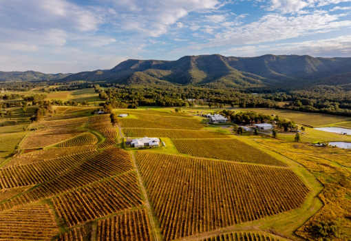 Australian farm in countryside