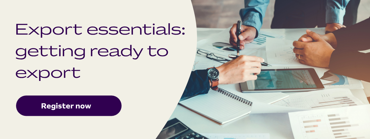 Export essentials: getting ready to export