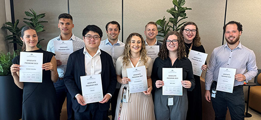 The 2023 Graduates of the Austrade Graduate Program