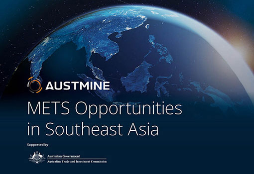 Cover of Austmine publication 'METS Opportunities in Southeast Asia'