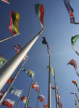 International flags