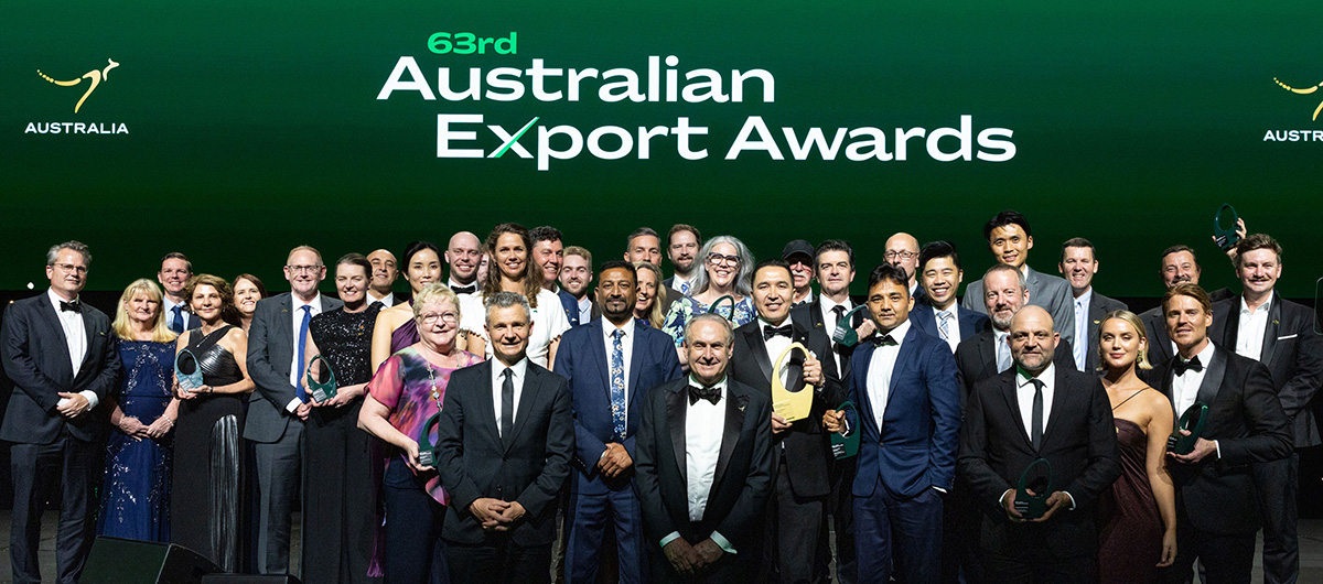 63rd Australian Export Awards winners
