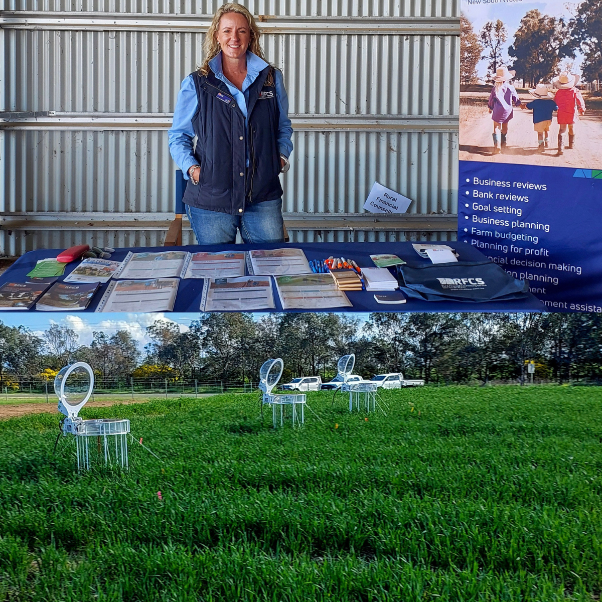 Outreach events at Harden, Boorowa and Cowra