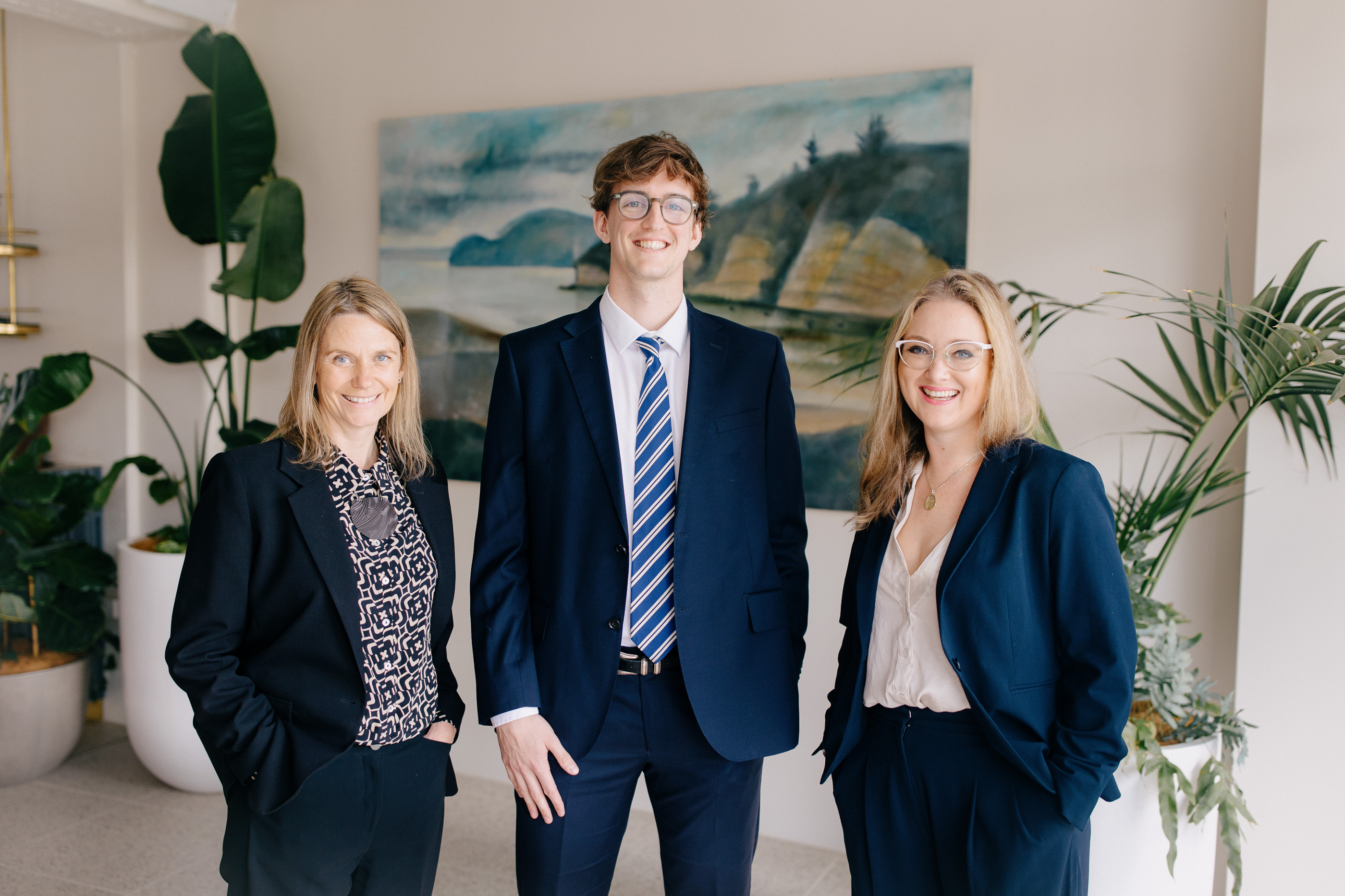 Tess von Dadelszen, Angela Williams & Sam McGuire