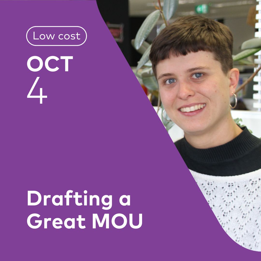 Webinar: Drafting a Great MOU