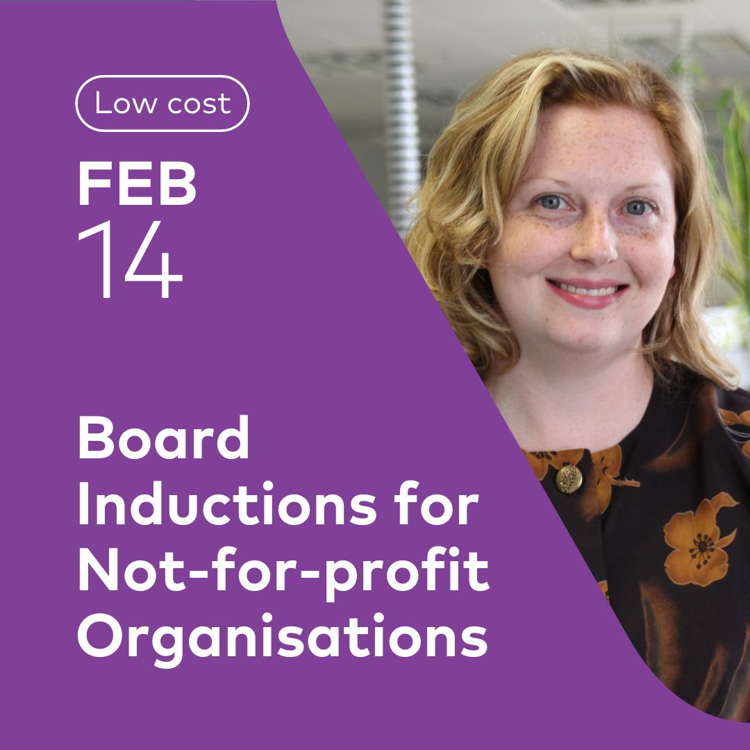 Webinar: Board Inductions for Not-for-profit Organisations