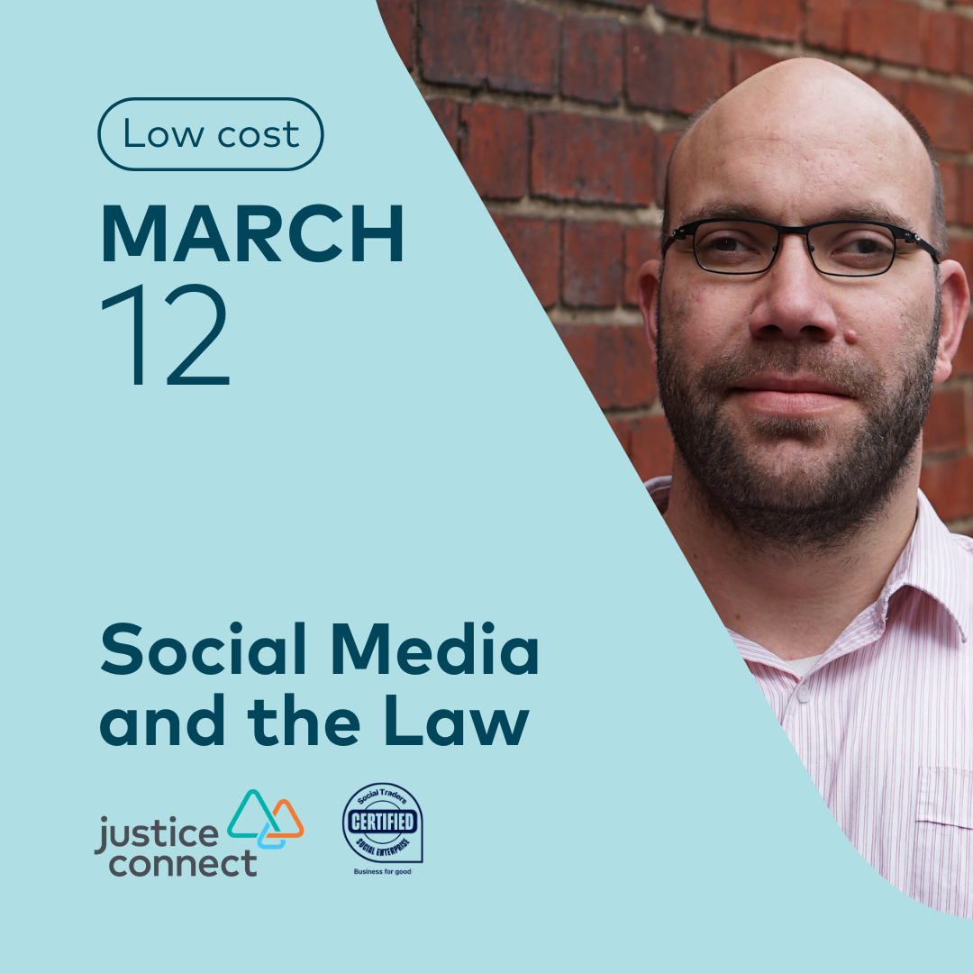 Webinar: Social media and the law