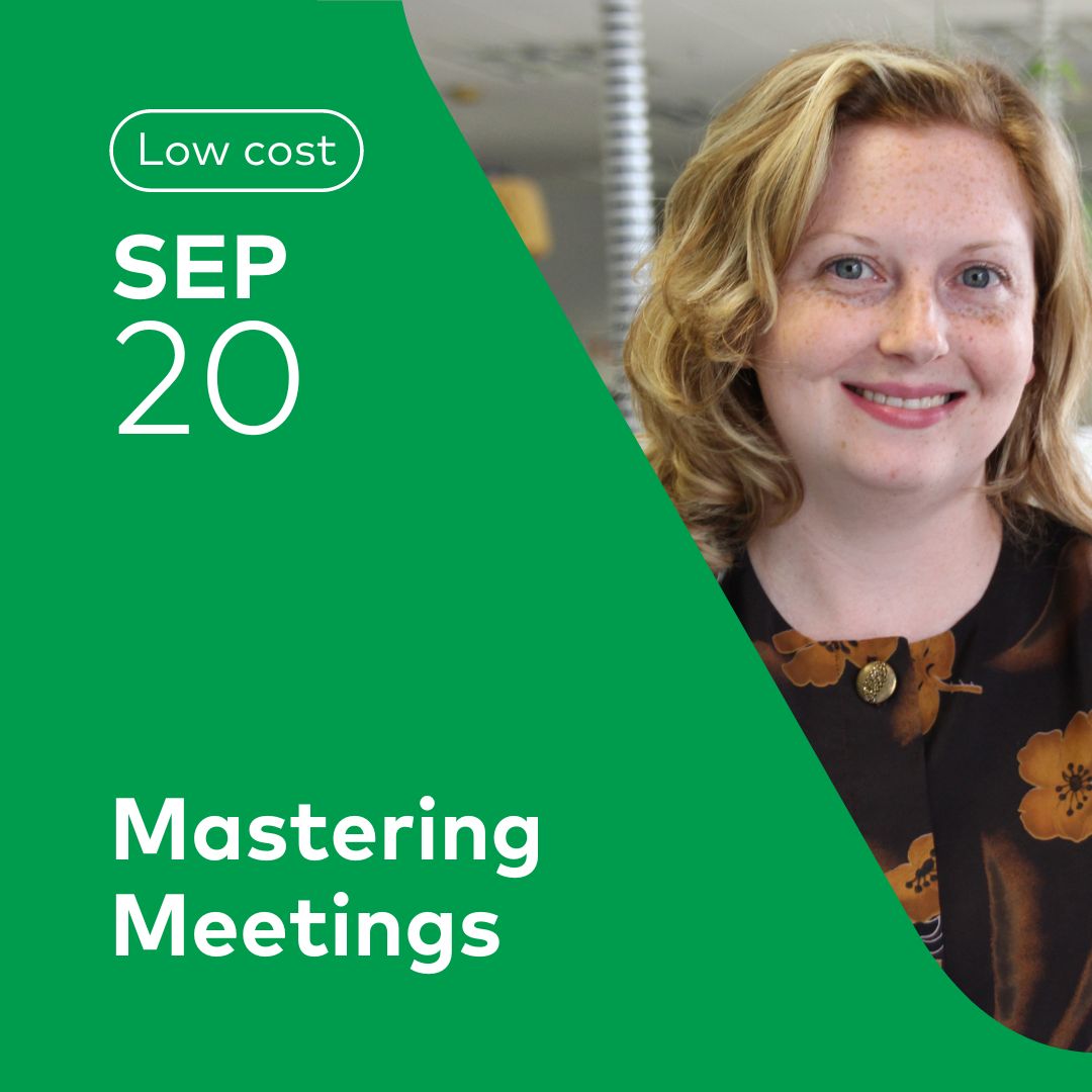 Webinar: Mastering Meetings