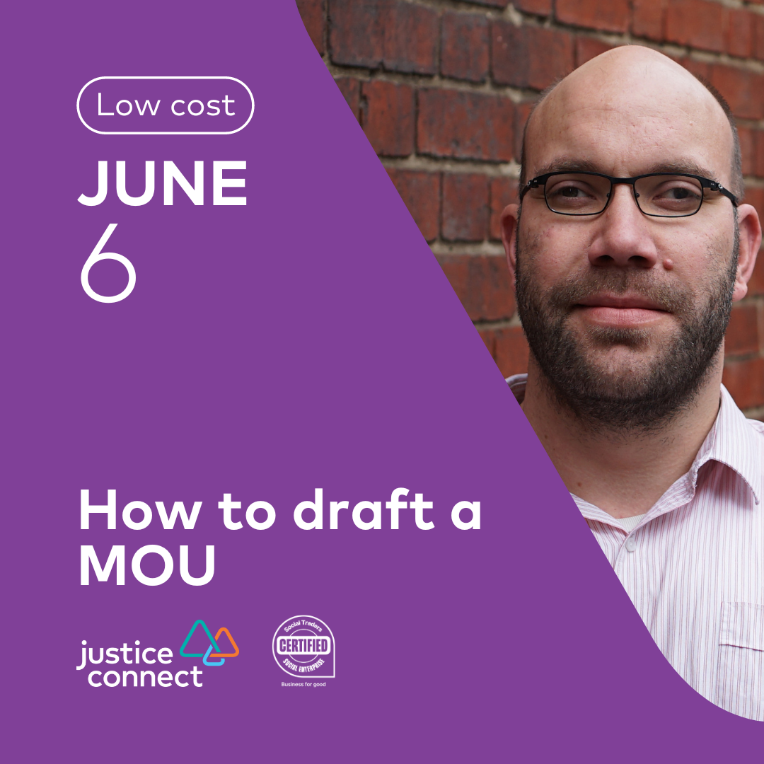 Webinar: How to draft a MOU